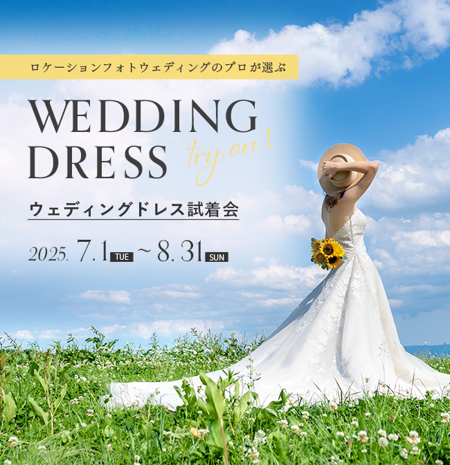 ウェディングドレス試着会