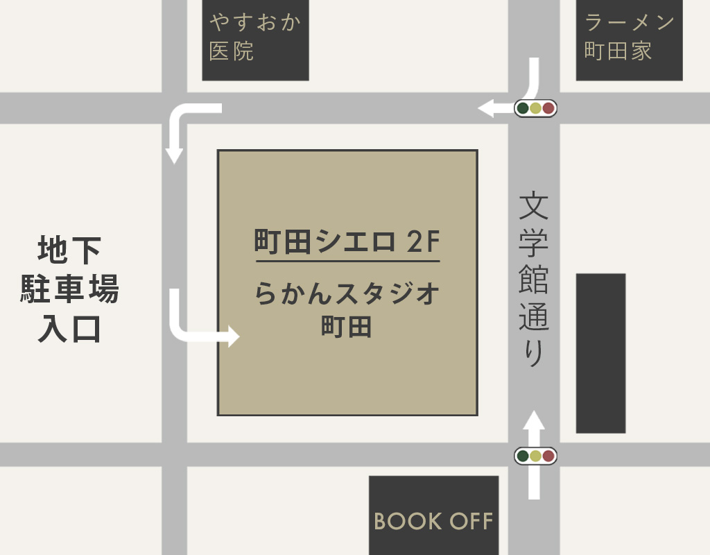 町田店周辺提携地図